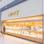 Witryna salonu Apart w M1 Marki