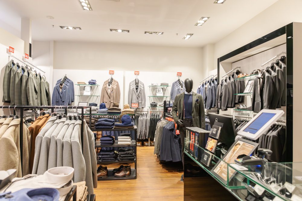 Kolekcja odzieży męskiej w salonie PAWO w M1 Marki
