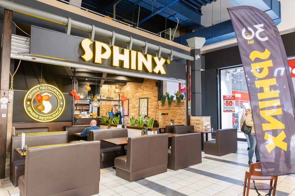 Restauracja Sphinx w M1 Marki